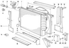 Radiator/frame