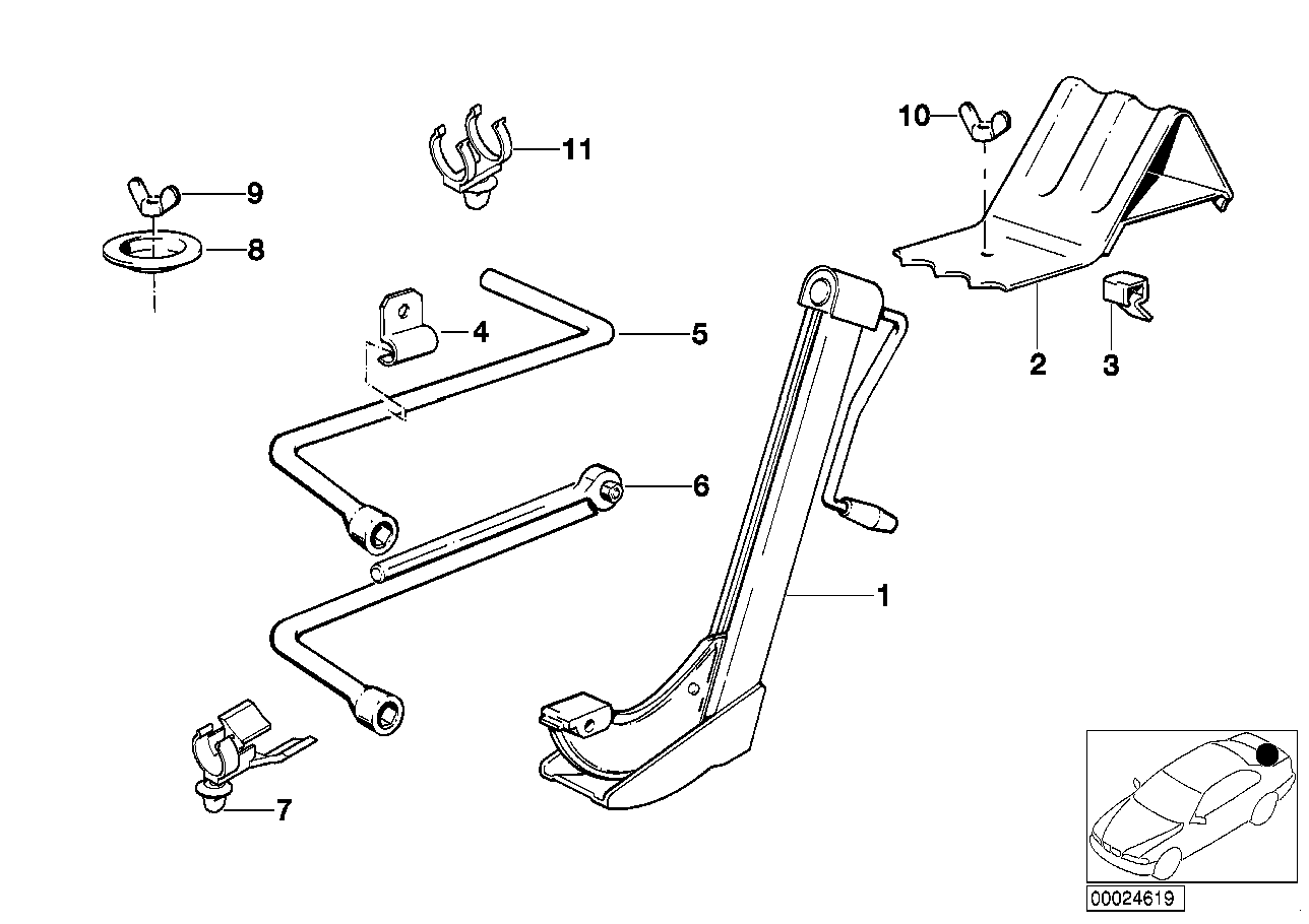 随车工具 / 车辆升降机