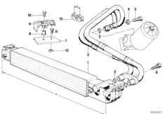 Engine oil cooling