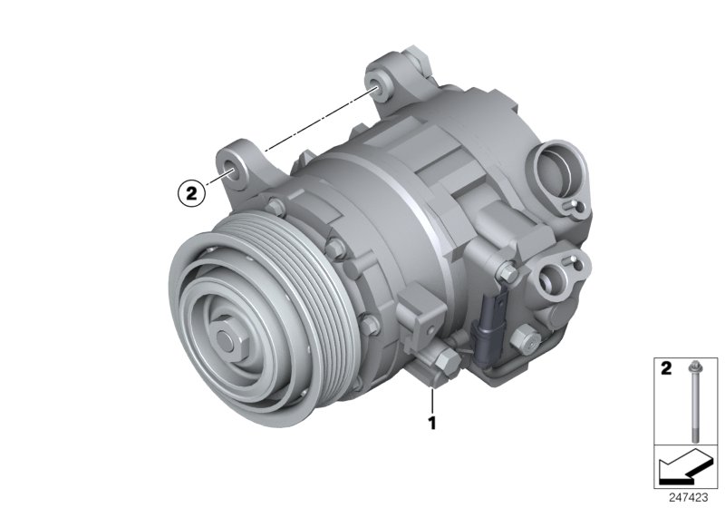 RP air conditioning compressor