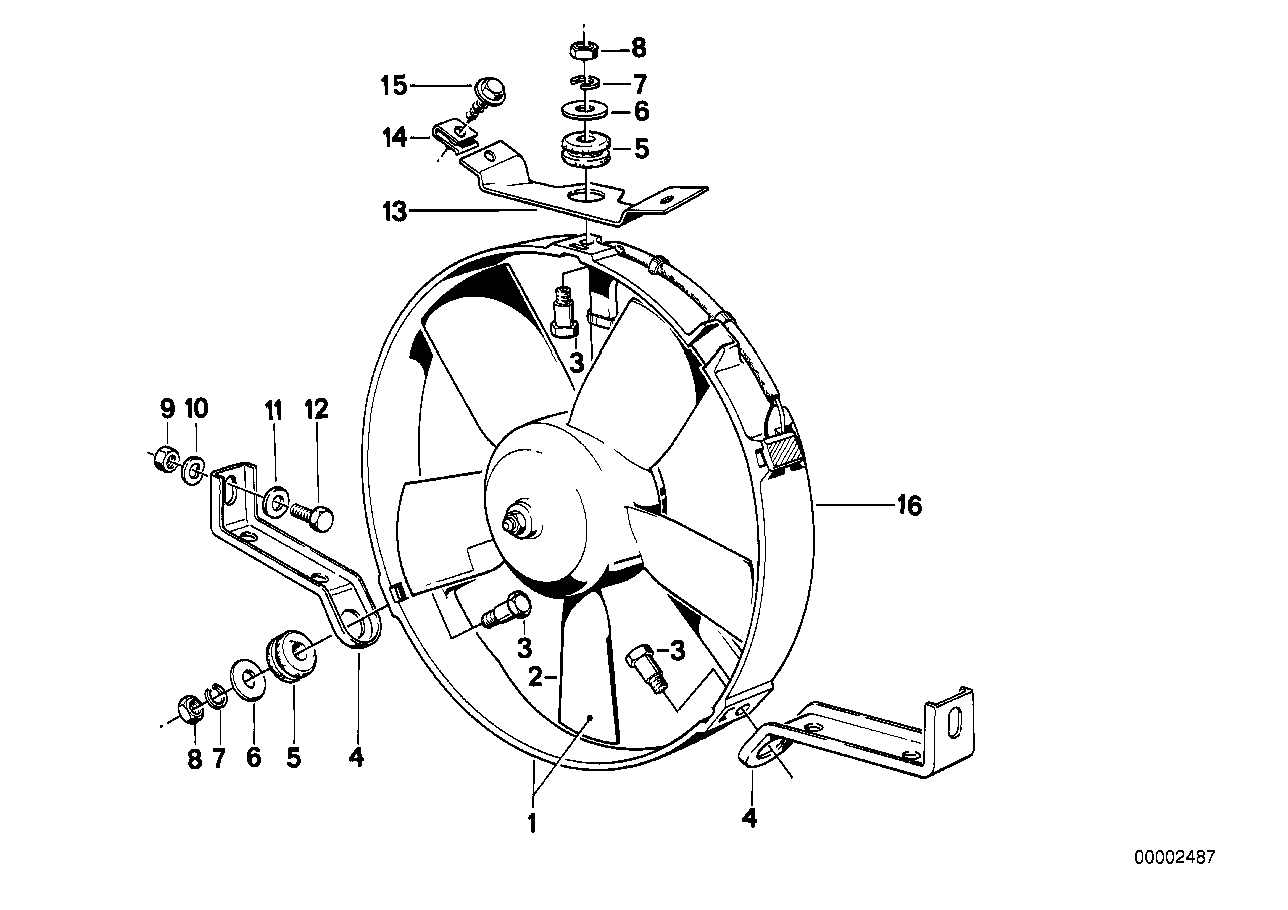 Ventilatore complementare elettrico