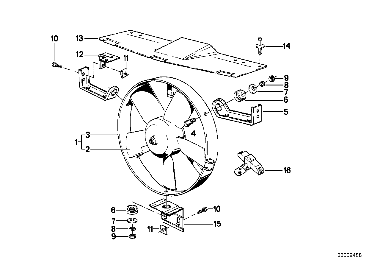 Ventilateur additionnel électrique