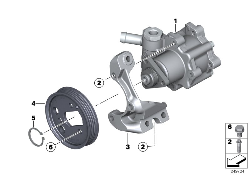 Power steering pump