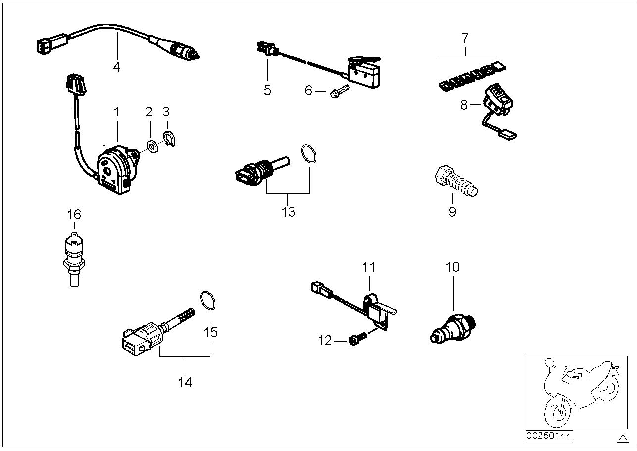 Interruttori diversi