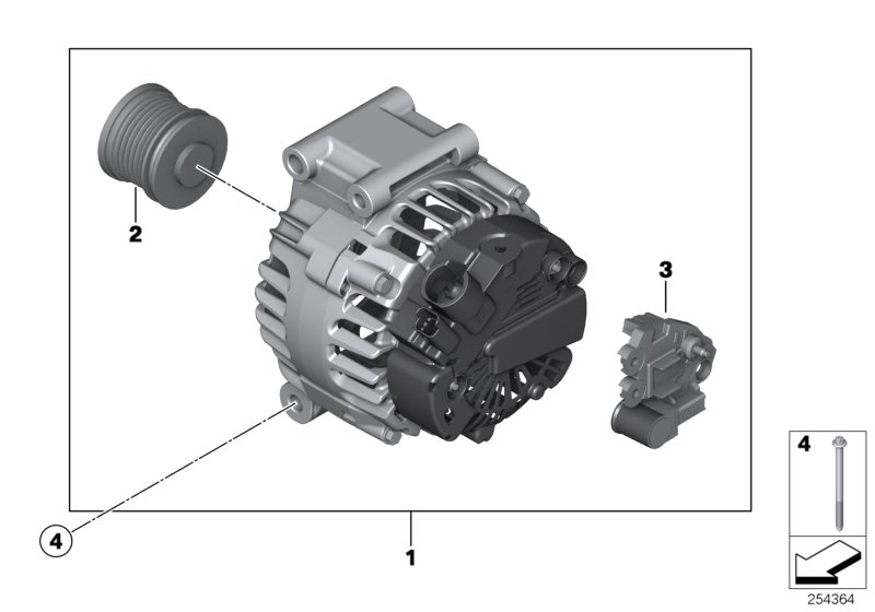 发电机 120A