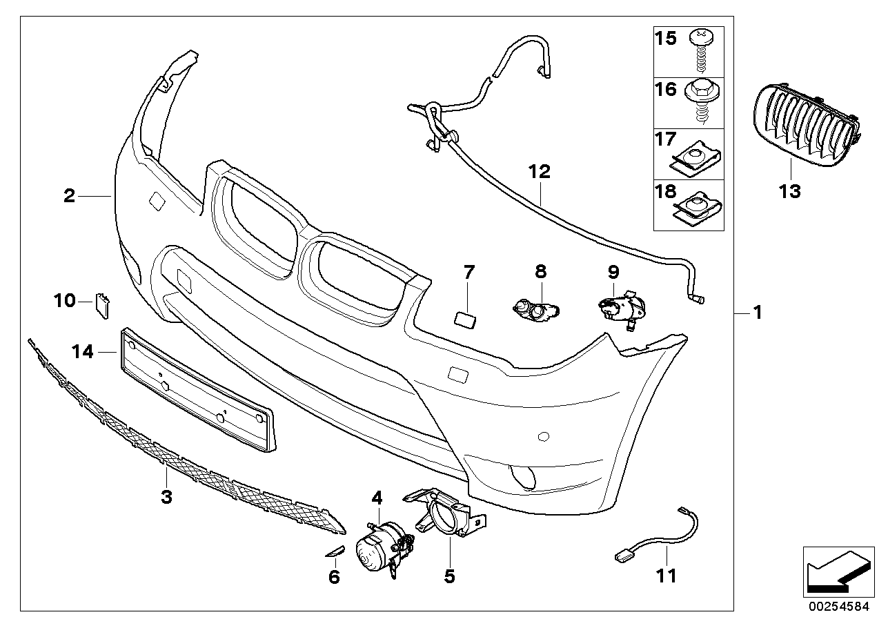 Obud. zderz. prz., pakiet aerodynam. II