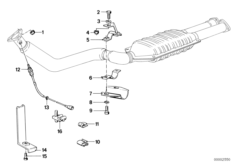 Piezas de montaje de sonda lambda