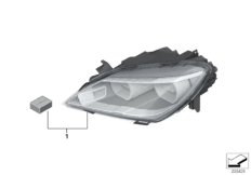 Retrofit kit, LED headlight