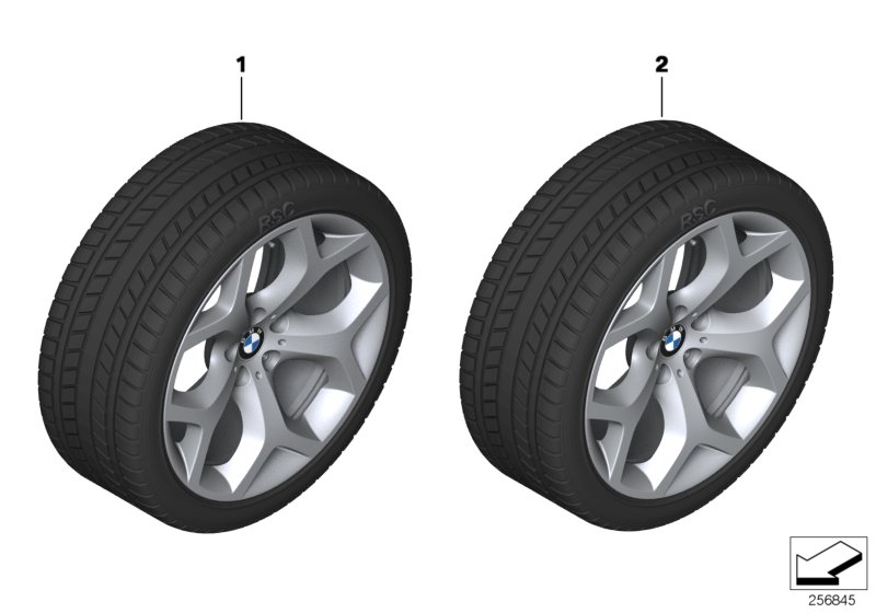 Winter wheel&tyre, Y-spoke 214