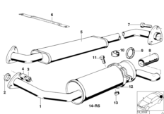 Avgassystem