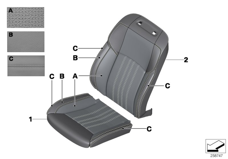 Indiv. cover, M multif. seat, climate