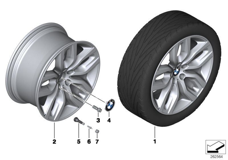 Obr. BMW, st. le. spr. Y 337