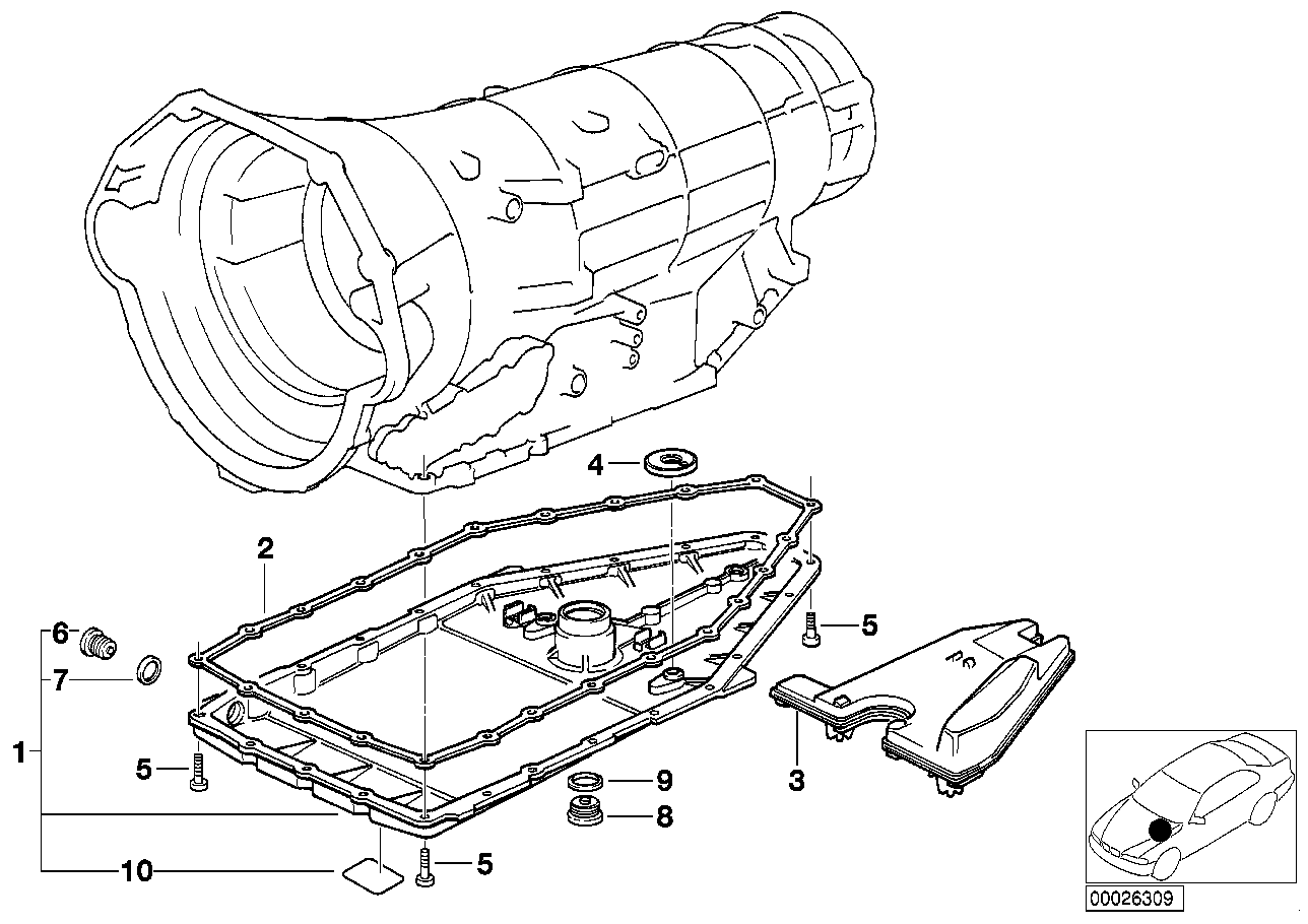 A5S560Z Ölwanne