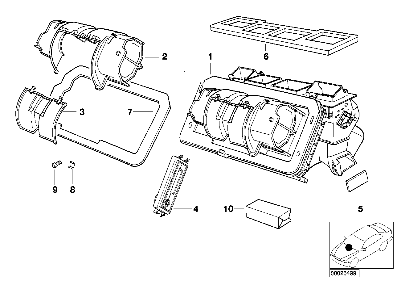 ケース､フィルター付ヒーター Siemens