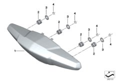 Feu arrière combiné à LED