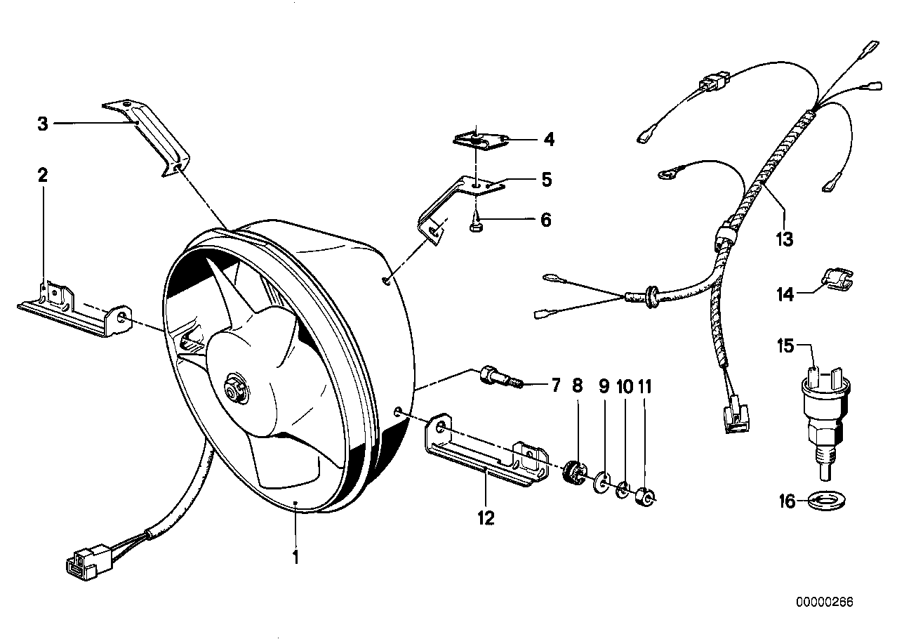 Ventilatore complementare elettrico