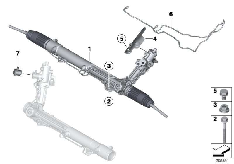 Hydro steering box