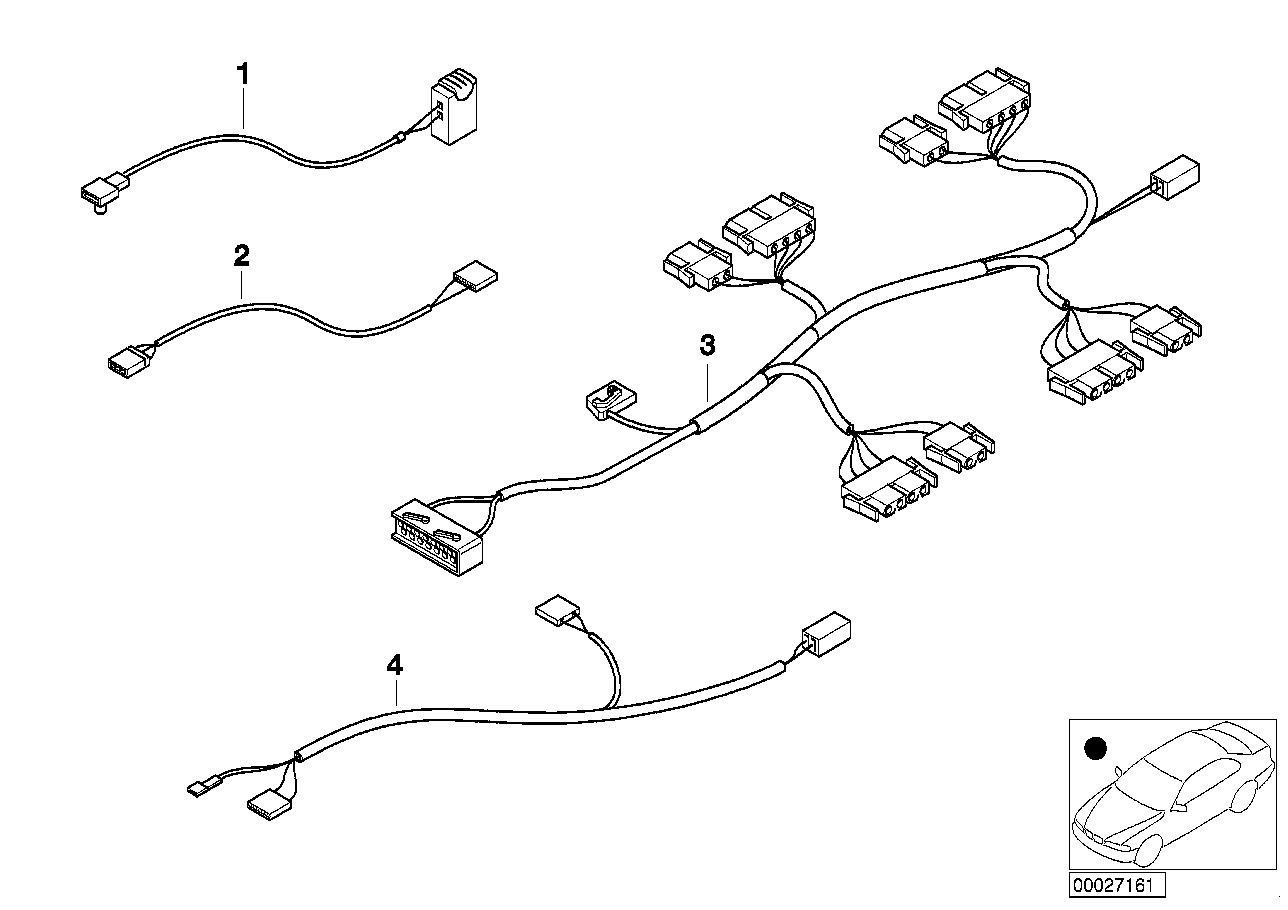 Kabelsatz Sitz