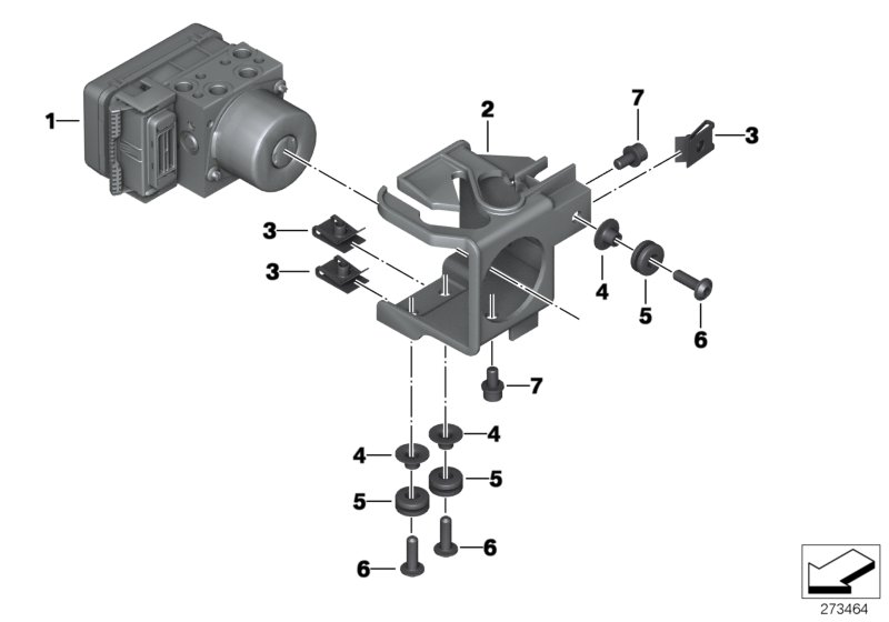 Modulatore di pressione ABS