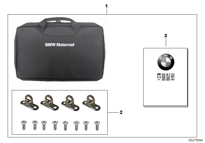 Förvaringsfack toppbox Touring