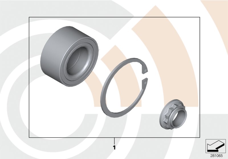 Kit cojinete ruedas traseras/Value Line