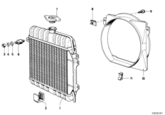 Radiator/frame