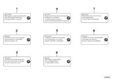 Etiqueta de informação "Integral ABS"