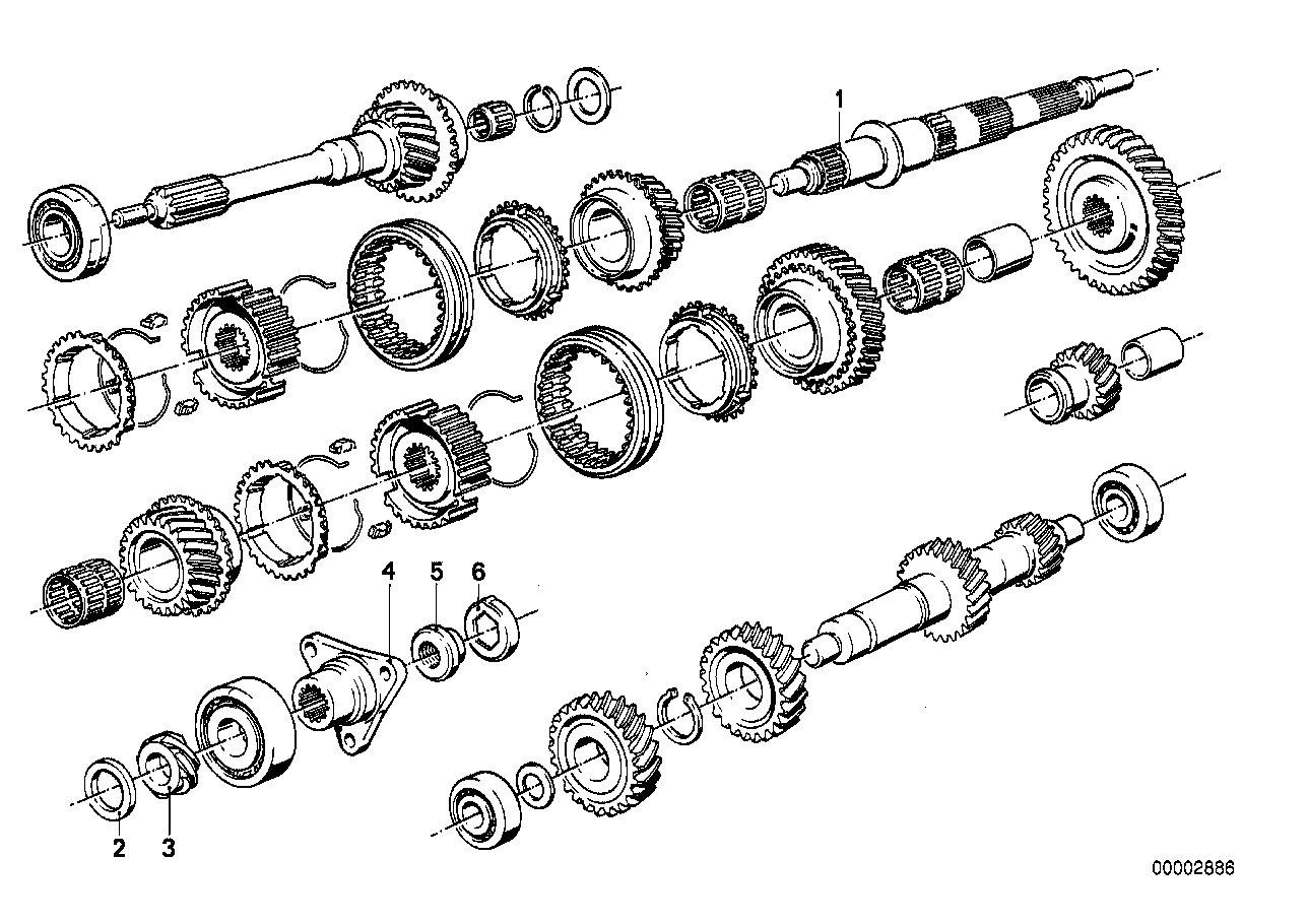 Getrag 242 齿轮零件