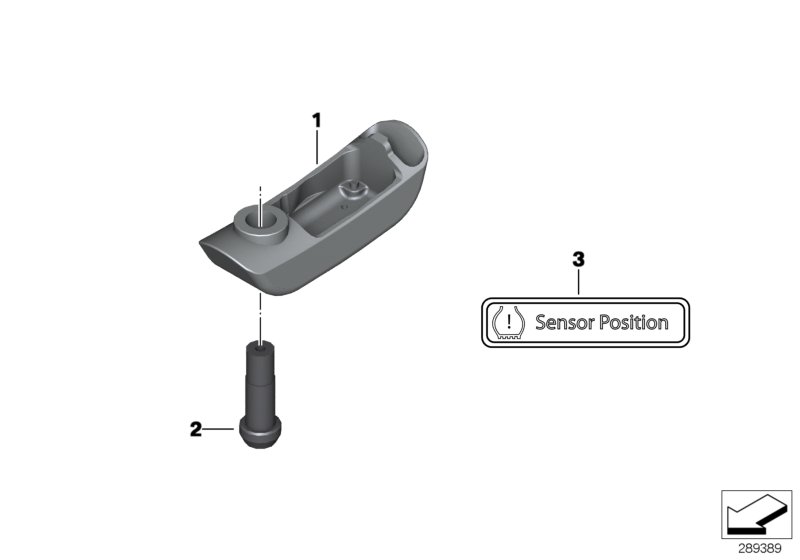 RDC-Sensor Hinterrad