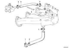 Cooling System Water Hoses