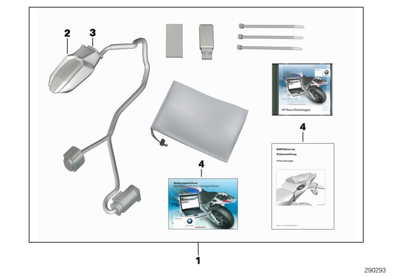 Registador de dados HP Race