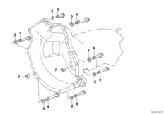 Gearbox mounting