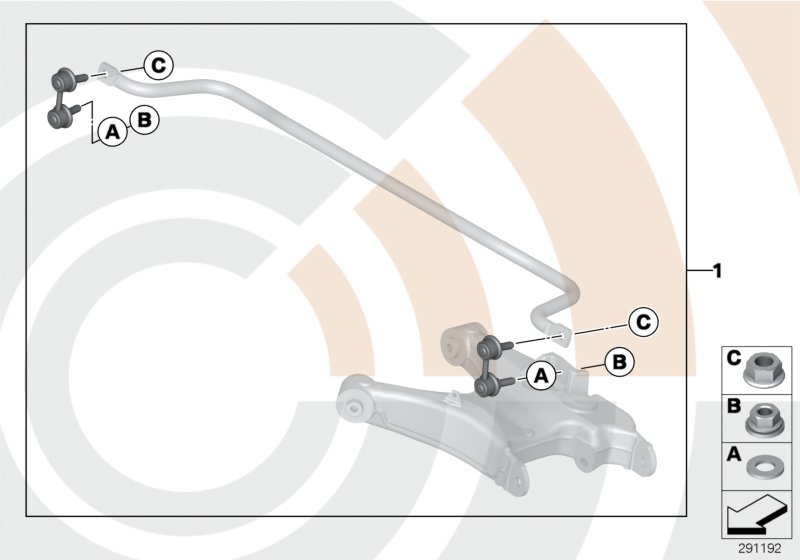 Kit di riparazione supporto oscillante