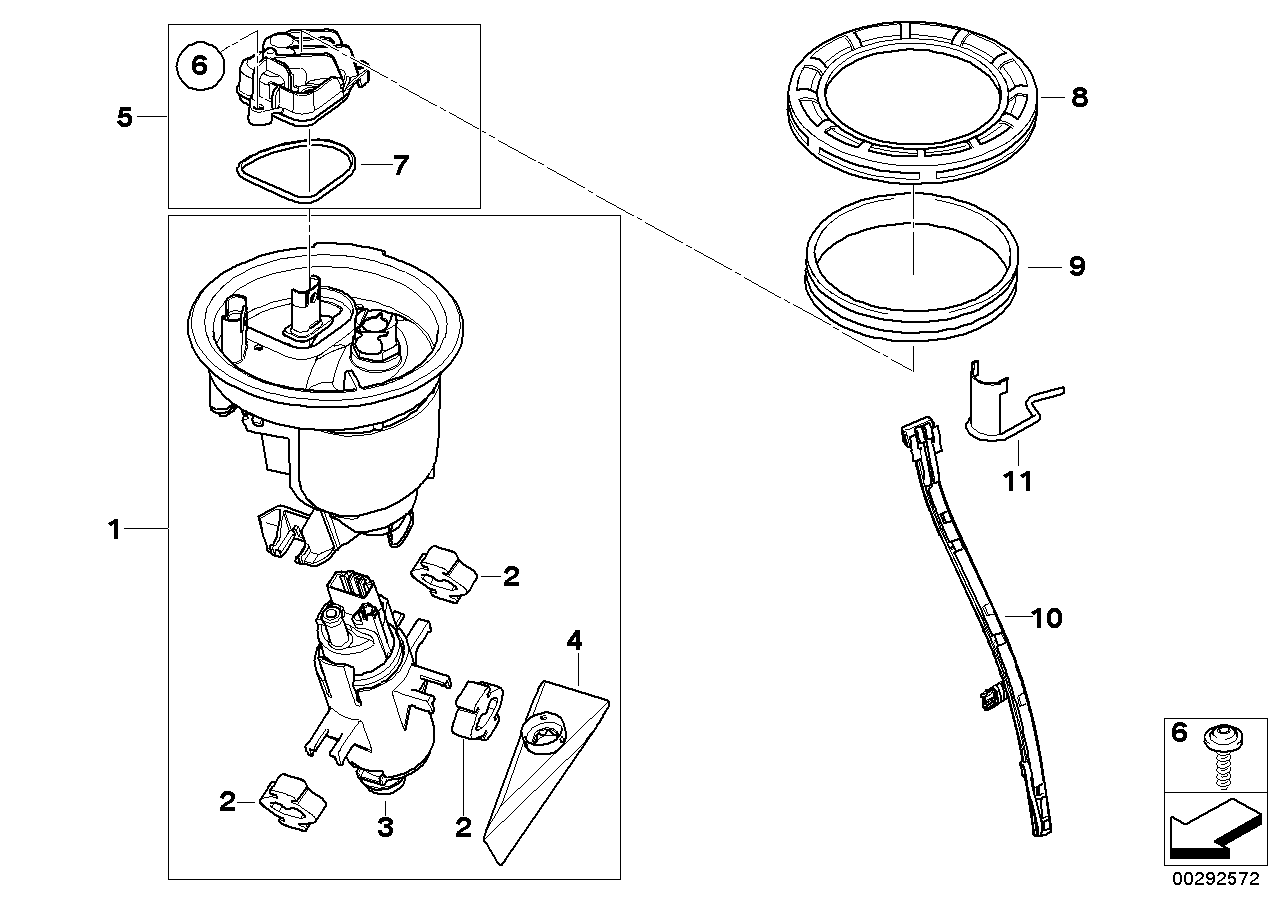 Kraftstoffpumpe / Füllstandsgeber