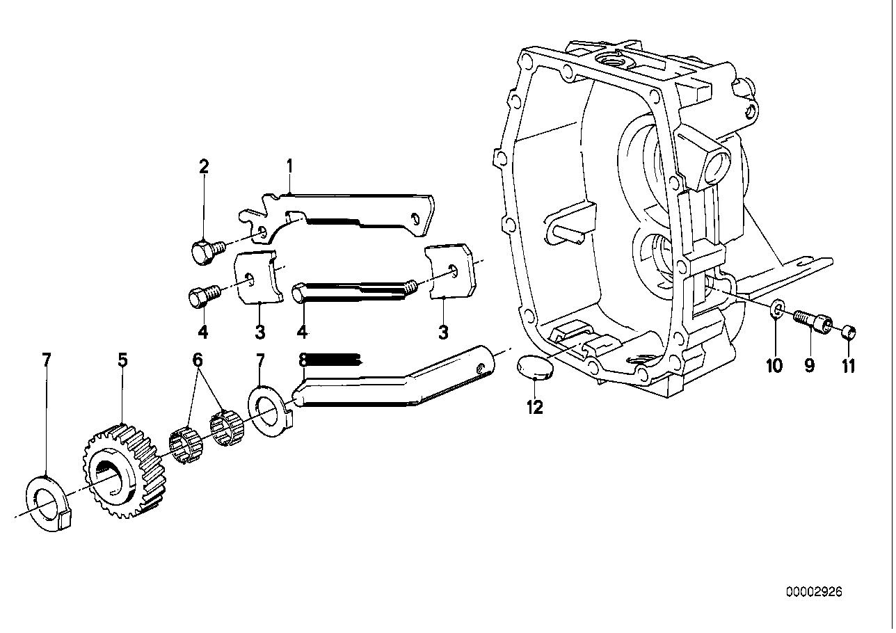 ZF S5-16 Внутрен.детали механизма ПП