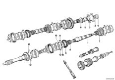 Getrag 235 tandw.set-onderdel.