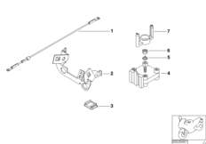 Câble de démarreur avec fixation