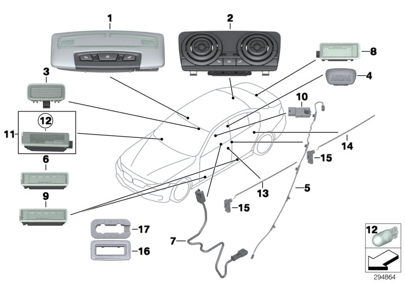 Various lamps