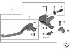 クラッチ レバー ハンドル クランプ M6