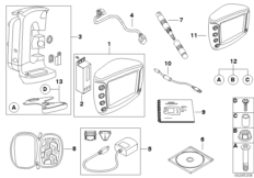 Sistema de navegação BMW Motorrad ZUMO