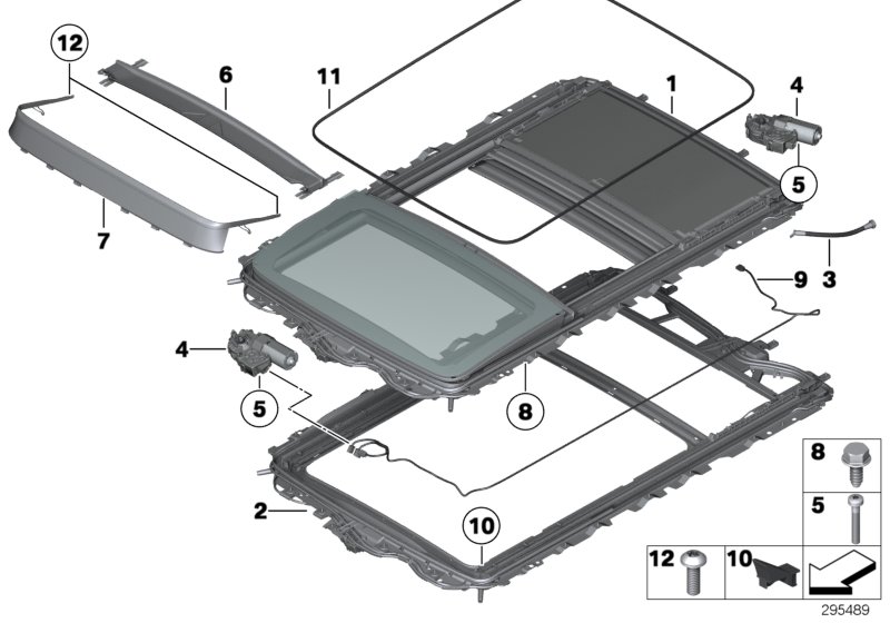 Panorama glass roof