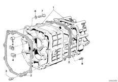 Getrag 265/5 cover+attach.parts