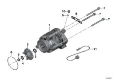 Alternátor Denso 70 A