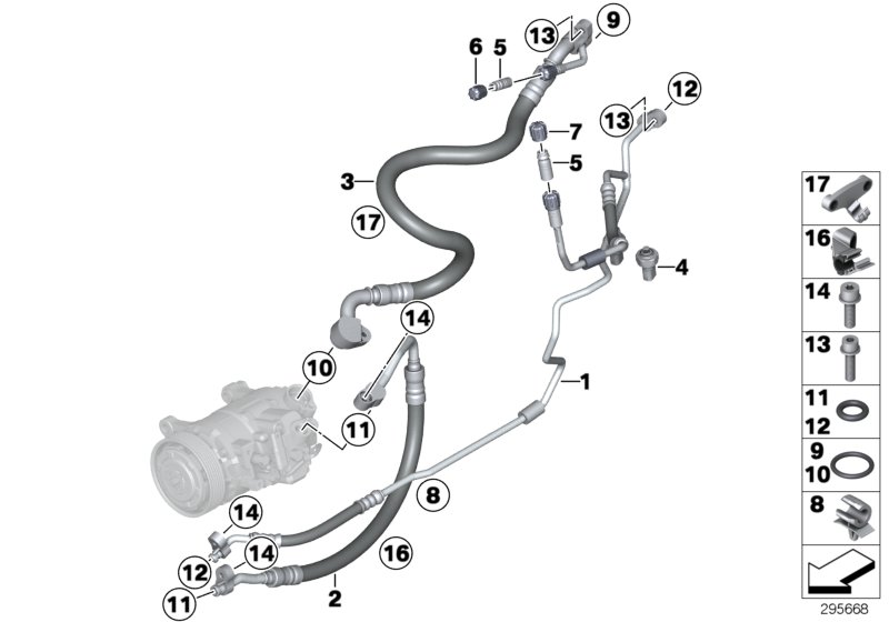 Coolant lines