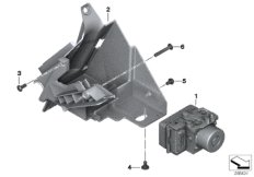 Pressure modulator ABS