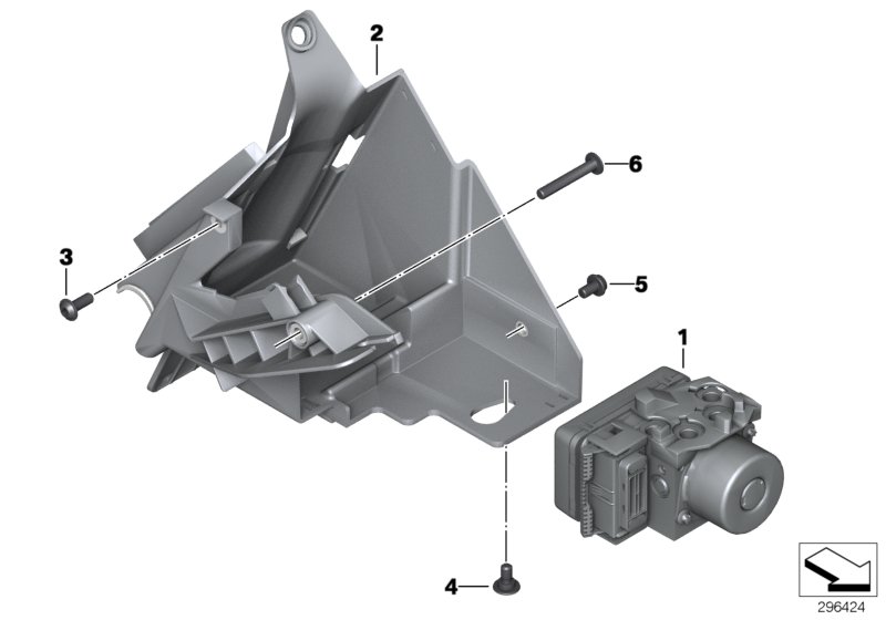 Druckmodulator ABS