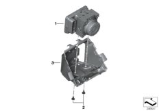 Pressure modulator ABS