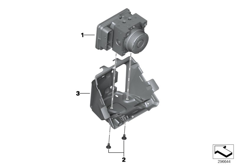 Modulador de presión ABS