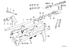 Getrag 265/5 inner gear shifting parts