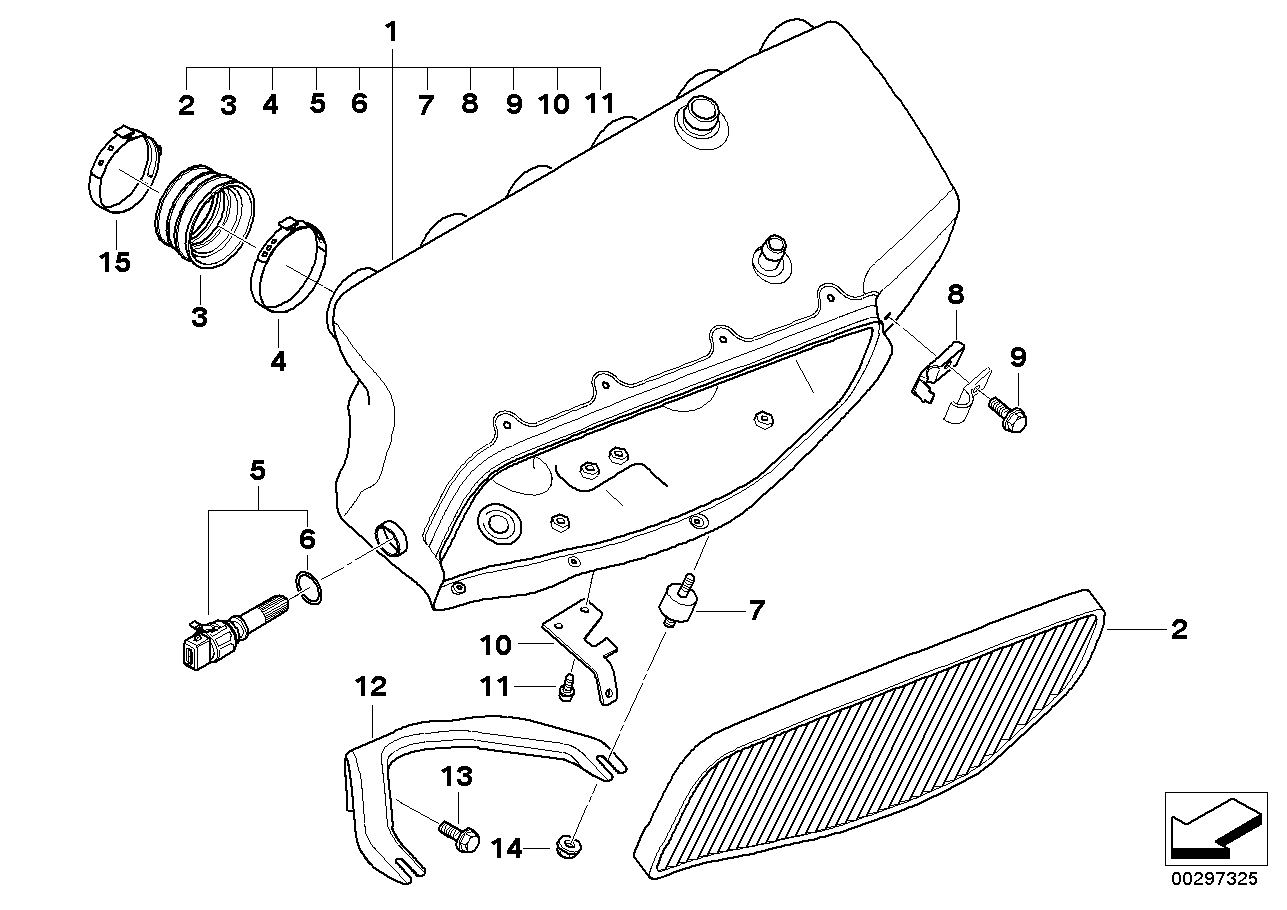 Sauganlage / Filtereinsatz